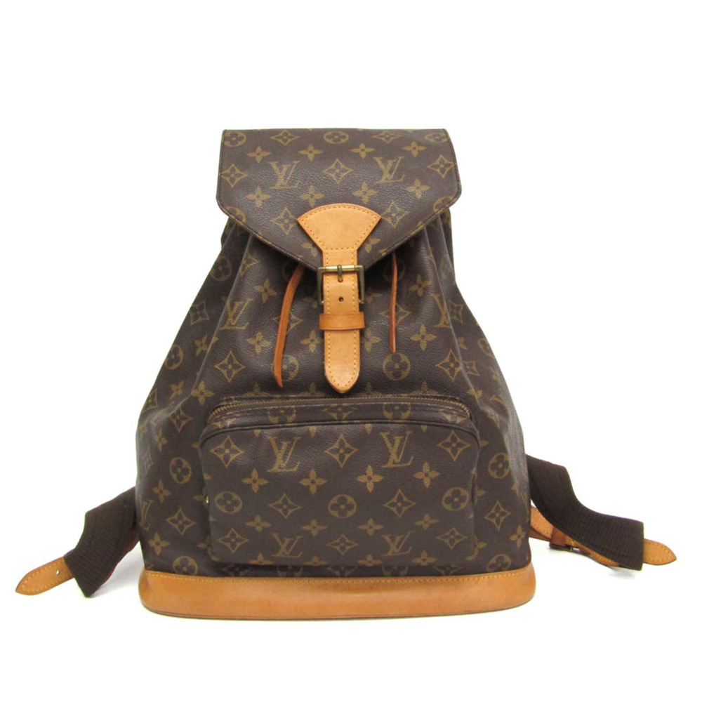 LOUIS VUITTON Brown Monogram Backpack